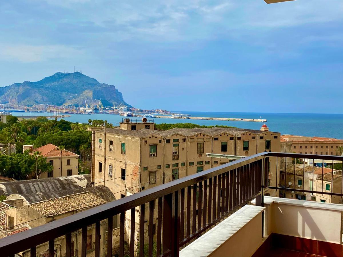 パレルモCasamare Sant'Erasmo Sea Viewアパートメント エクステリア 写真
